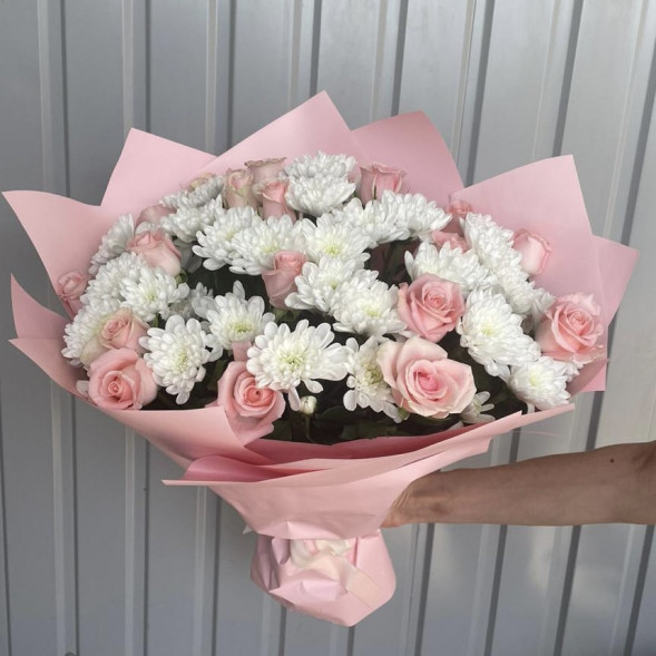 Букет «Нежная хриза» в Алупке