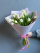 21 белый тюльпан в Алупке