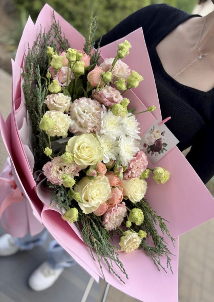 Букет Весеннее пробуждение в Алупке