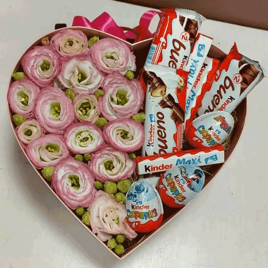 Композиция в коробке &quot;Приятный сюрприз&quot; в Алупке