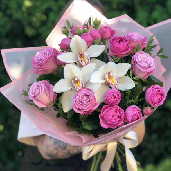 Букет "Леденящий" в Алупке